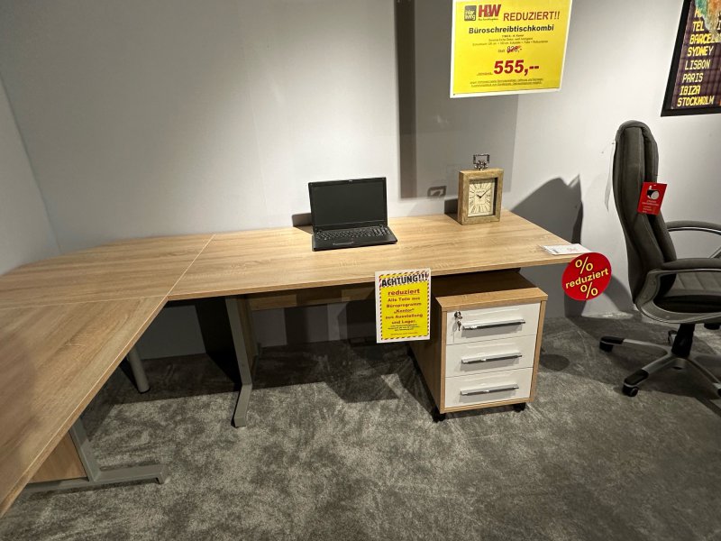 Büroschreibtischkombi Kontor – Bild 2